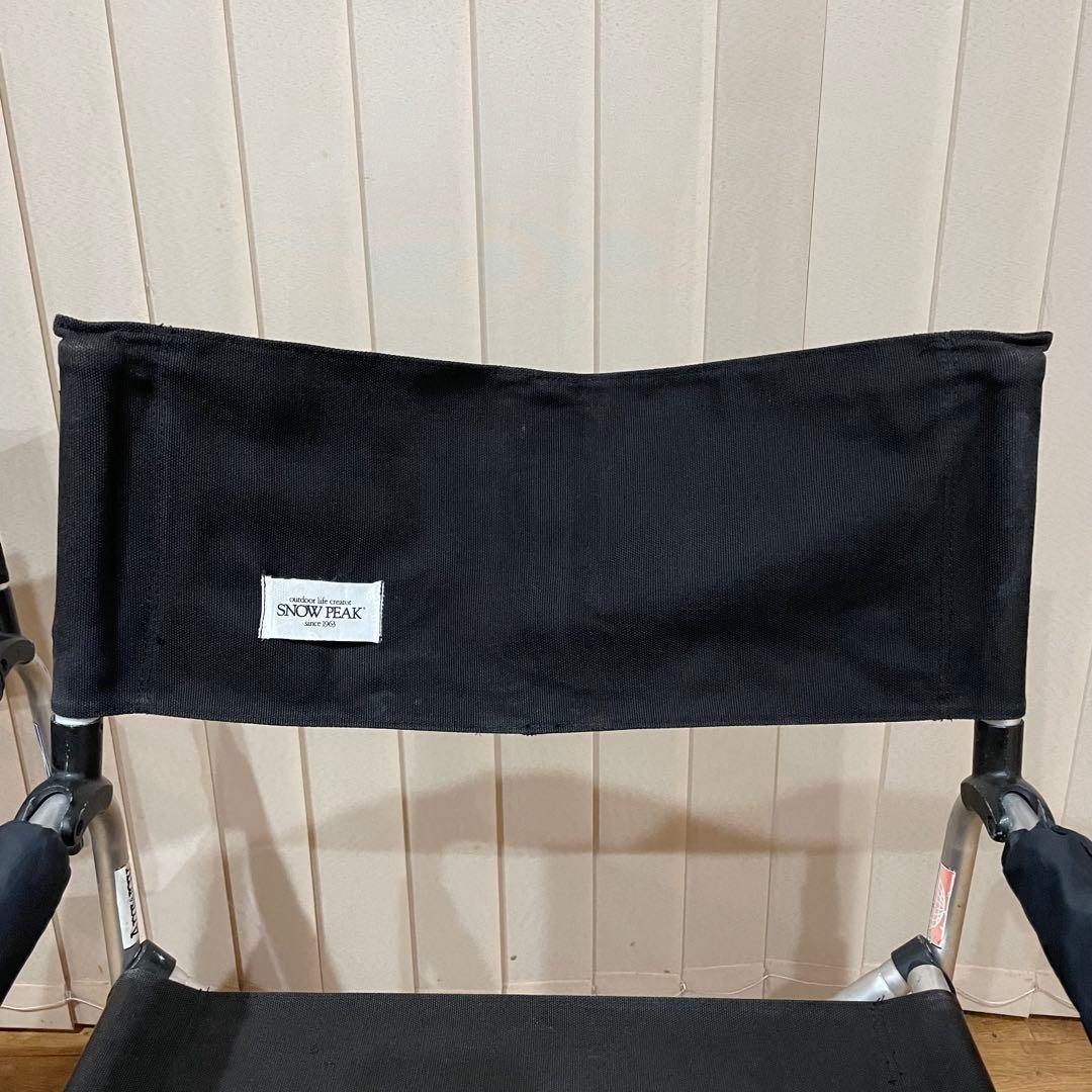 【ヤマコウ期】スノーピーク D. チェアAL　LV-51 2脚　ワイド ブラック