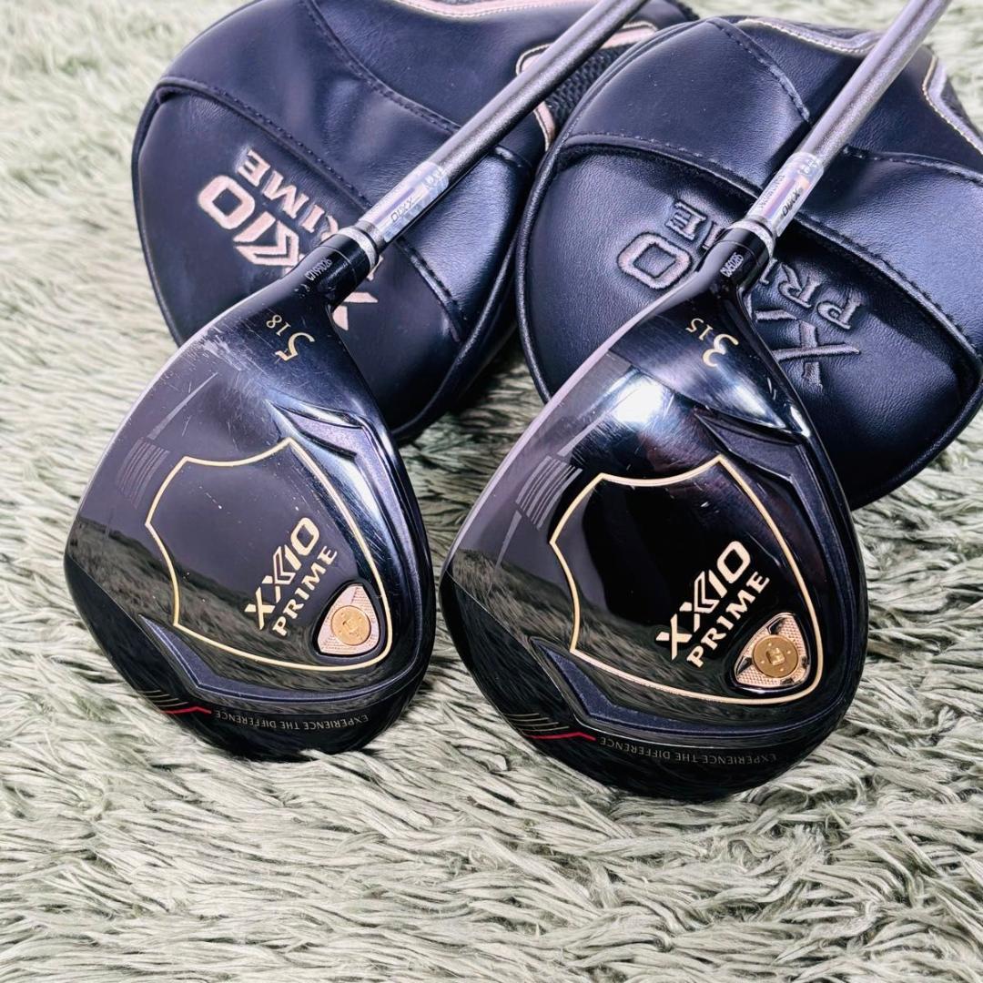 ゼクシオ プライム12 ウッド2本セット メンズゴルフ シャフトカット 大人気