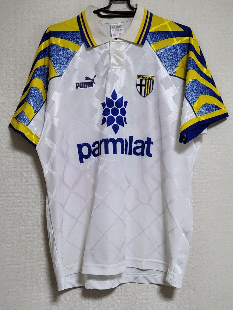 美品　ベナリーボ　パルマ　長袖　当時物　ユニフォーム　PARMA　セリエＡ　ゾラ