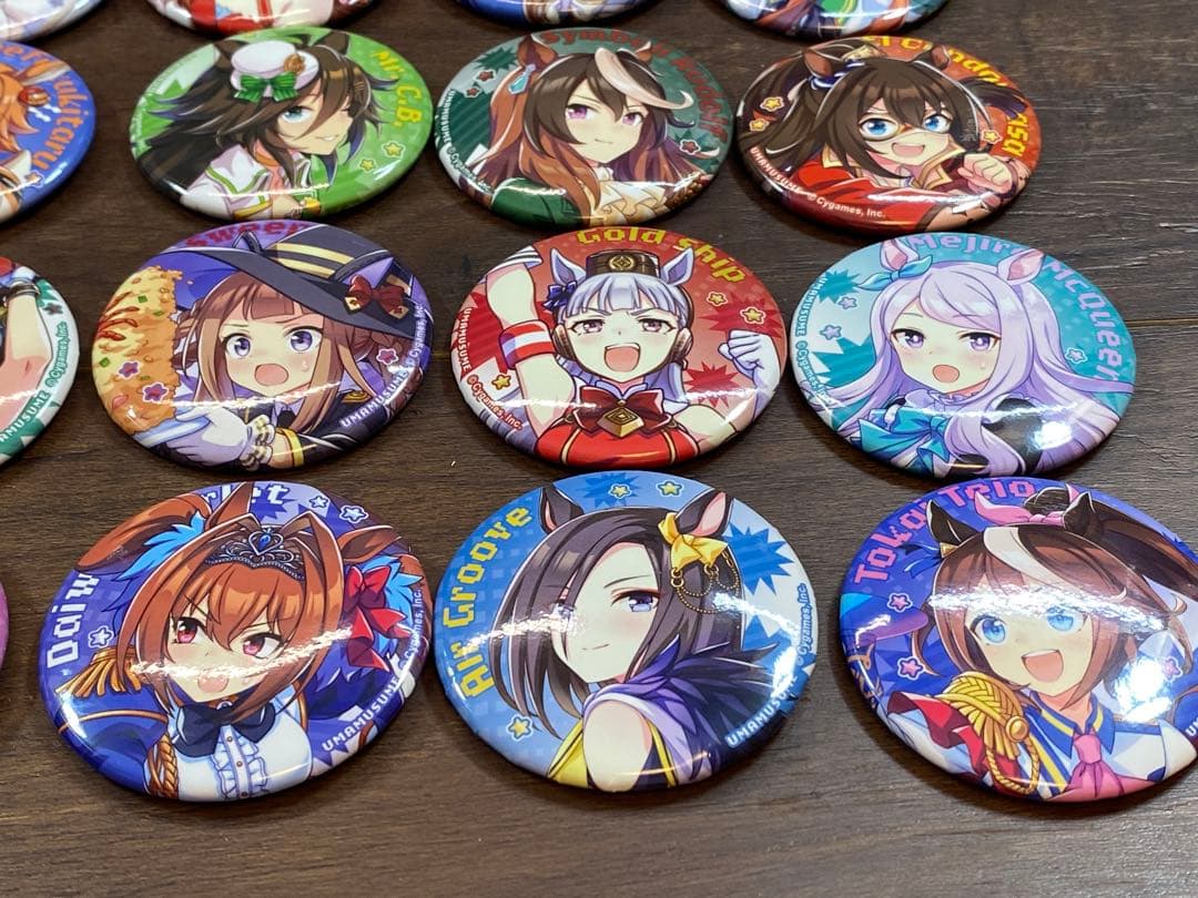 ウマ娘 プリティーダービー　熱血ハチャメチャ大感謝祭！　缶バッジ　25種