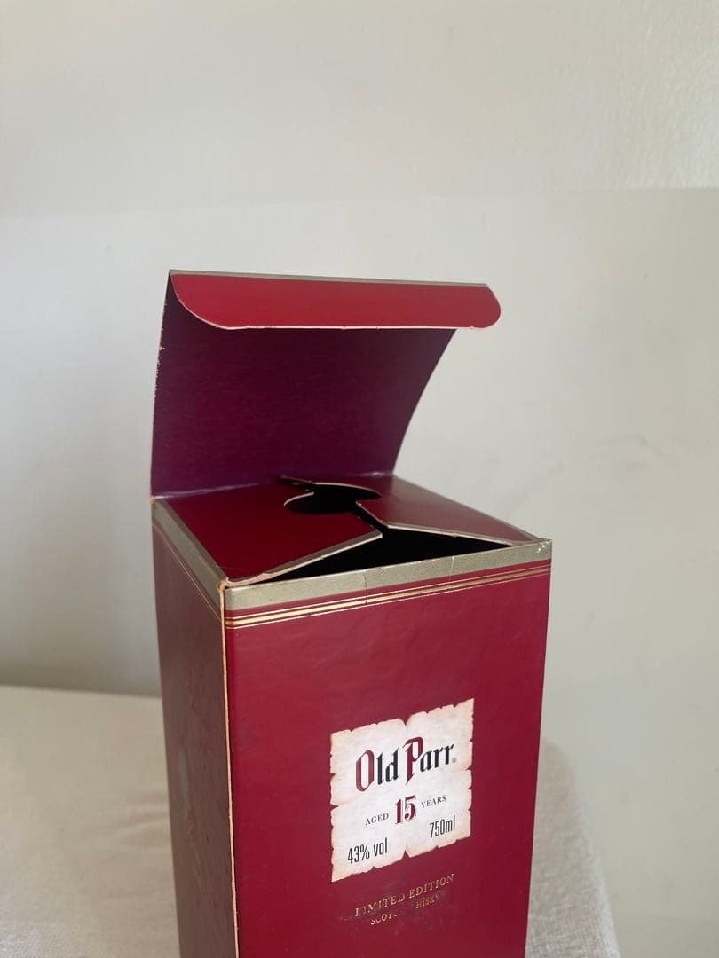 Old Parr 15年 限定版 750ml 43% ２本セット。
