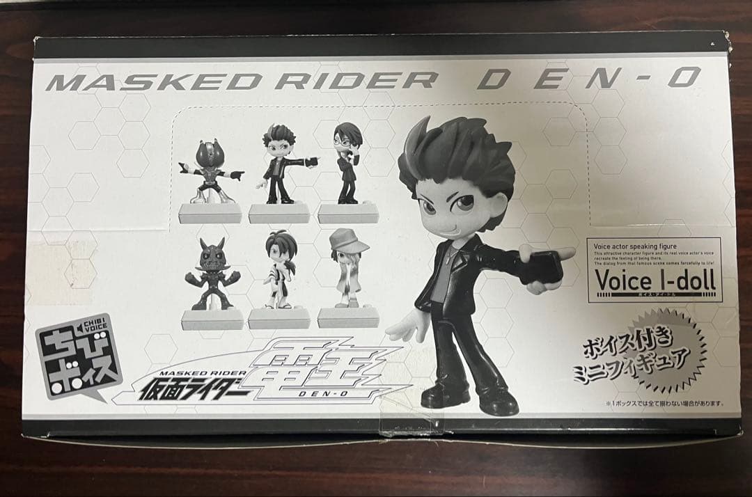 仮面ライダー電王ちびボイス BOX 6種類12個入 ボイス付きミニフィギュア