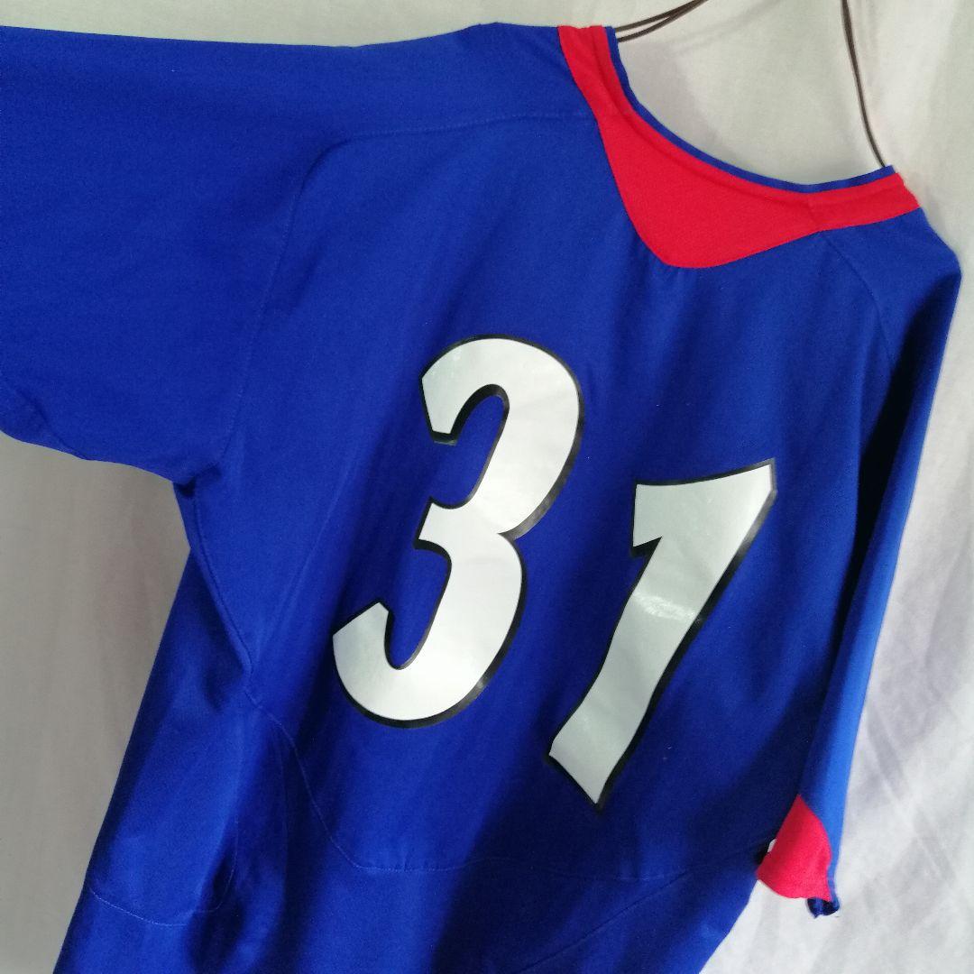 ナイキ マンチェスターユナイテッド アウェー　ブルー　青　ユニフォーム ロゴ