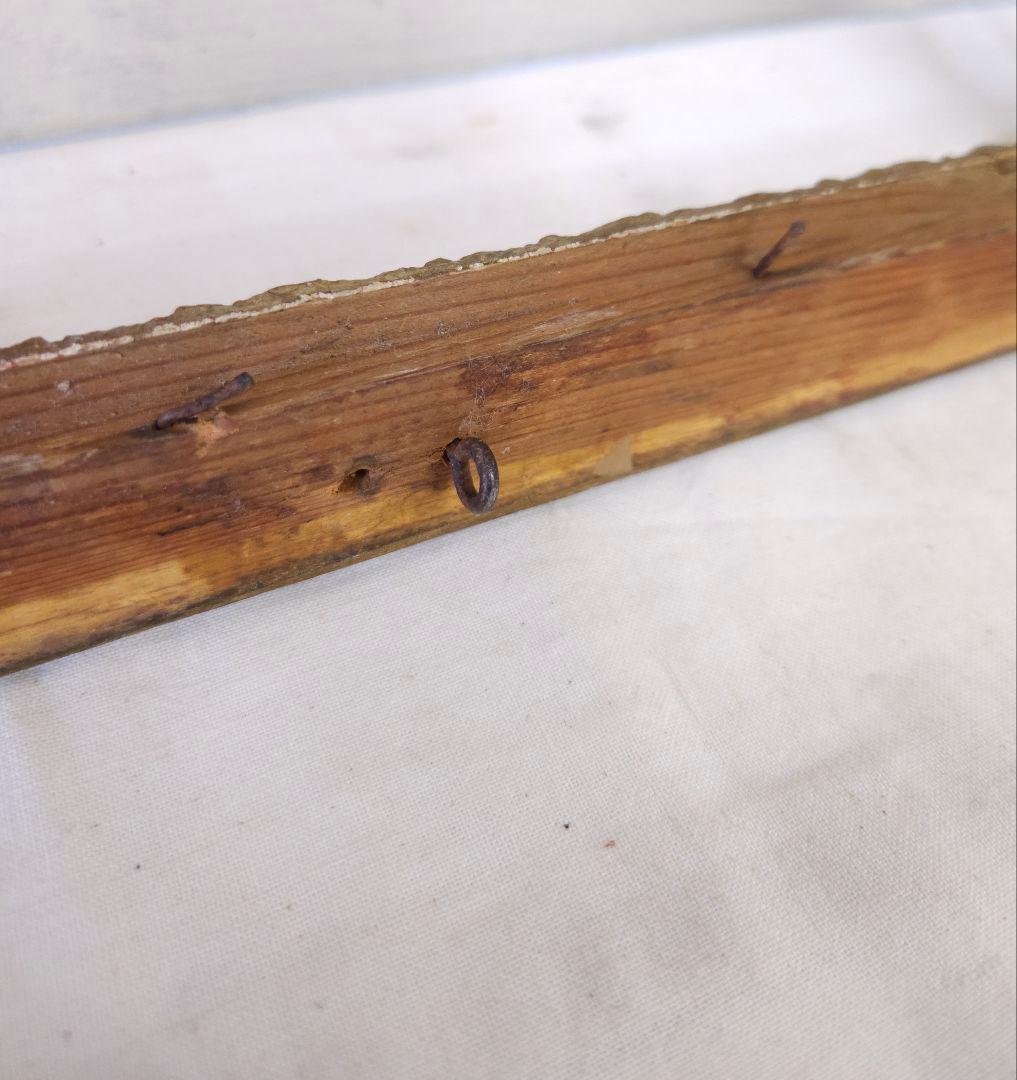 フランス アンティークフレーム アカンサス模様 ゴールド 19世紀 額装 木製