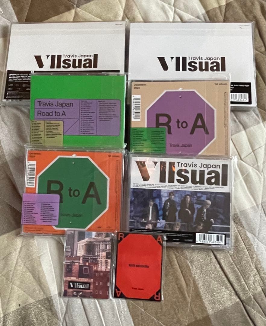 Travis Japan アルバムRoad to A とVIIsual 3形態