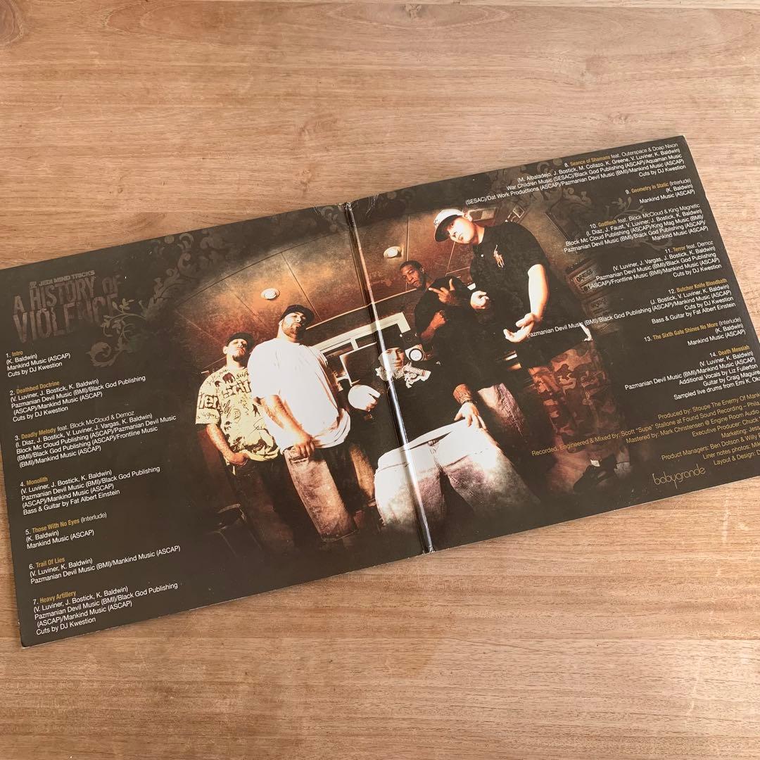 洋楽 JEDI MIND TRICKS A HISTORY OF VIOLENCE