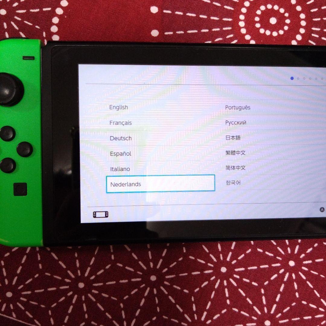 Nintendo Switch本体 2017 スプラトゥーン2セット ジャンク