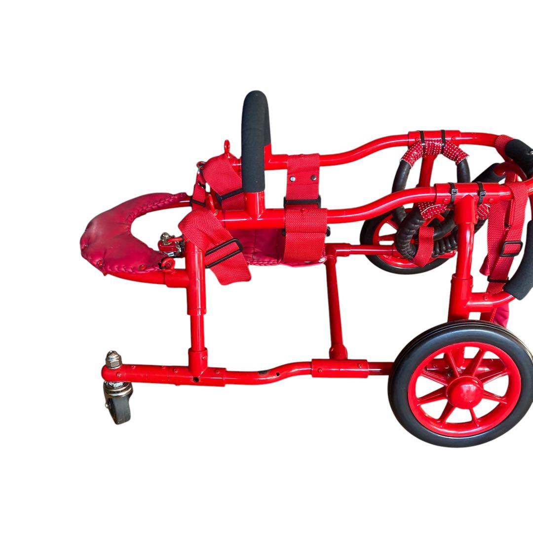 美品　犬の車椅子 中型犬用　顎乗せ6〜8キロ用　足長系用　歩行器　軽量