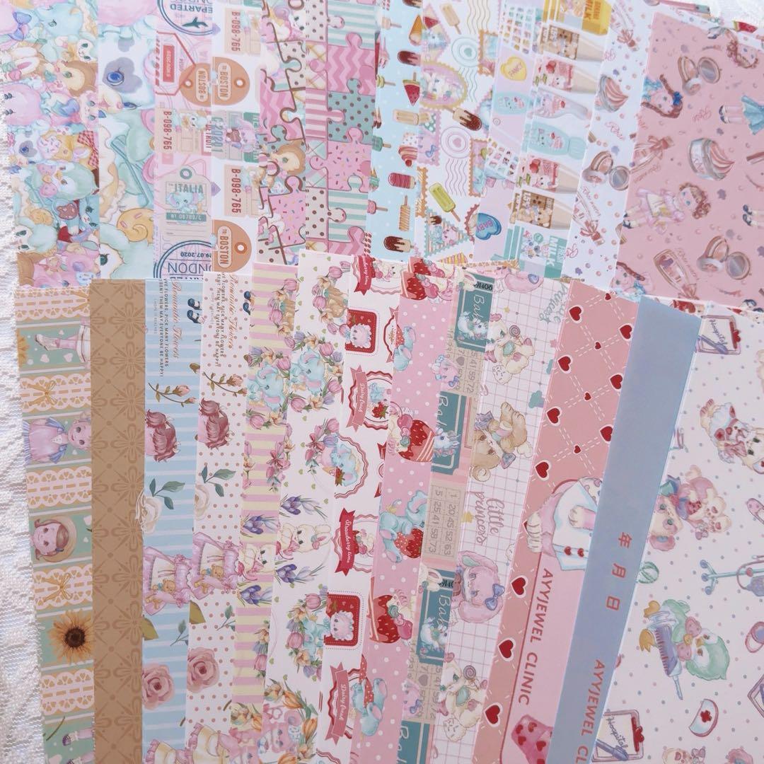 ayyjewel デザインペーパー 大量 まとめ売り 国内作家