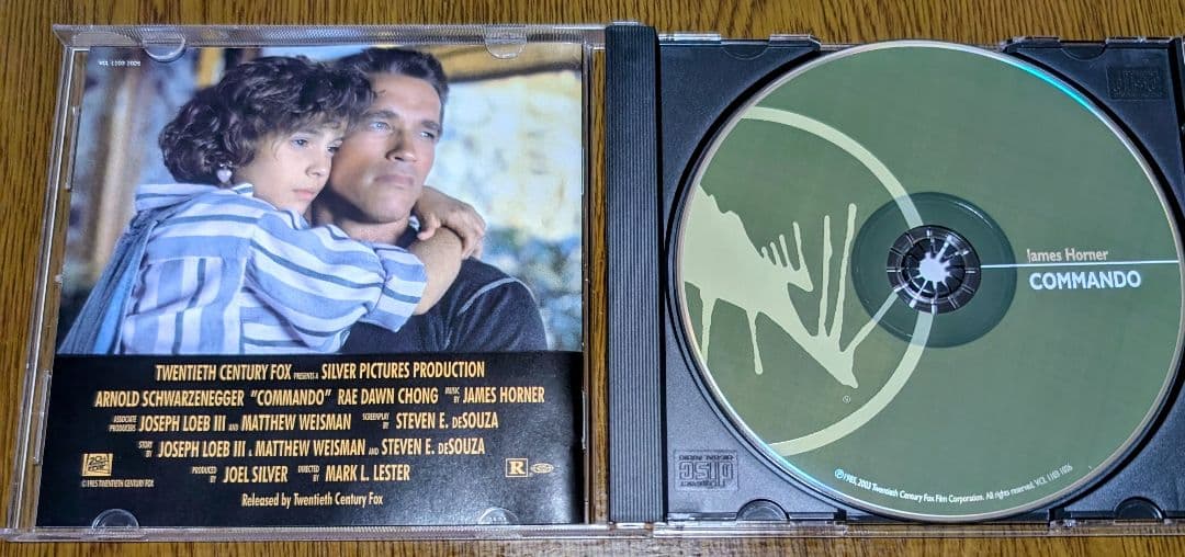 COMMANDO サウンドトラック CD