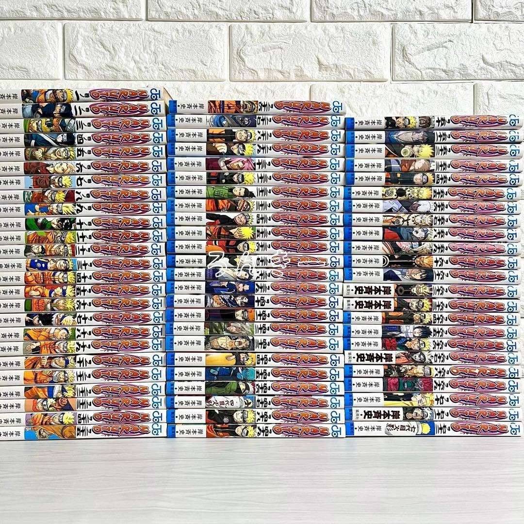 【匿名配送】NARUTO ナルト 全72巻 漫画 全巻セット【送料無料】