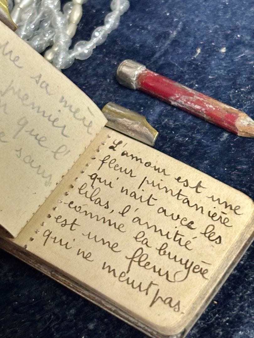 フランスアンティーク　カルネドバル　ヴィクトリアン　シャトレーン