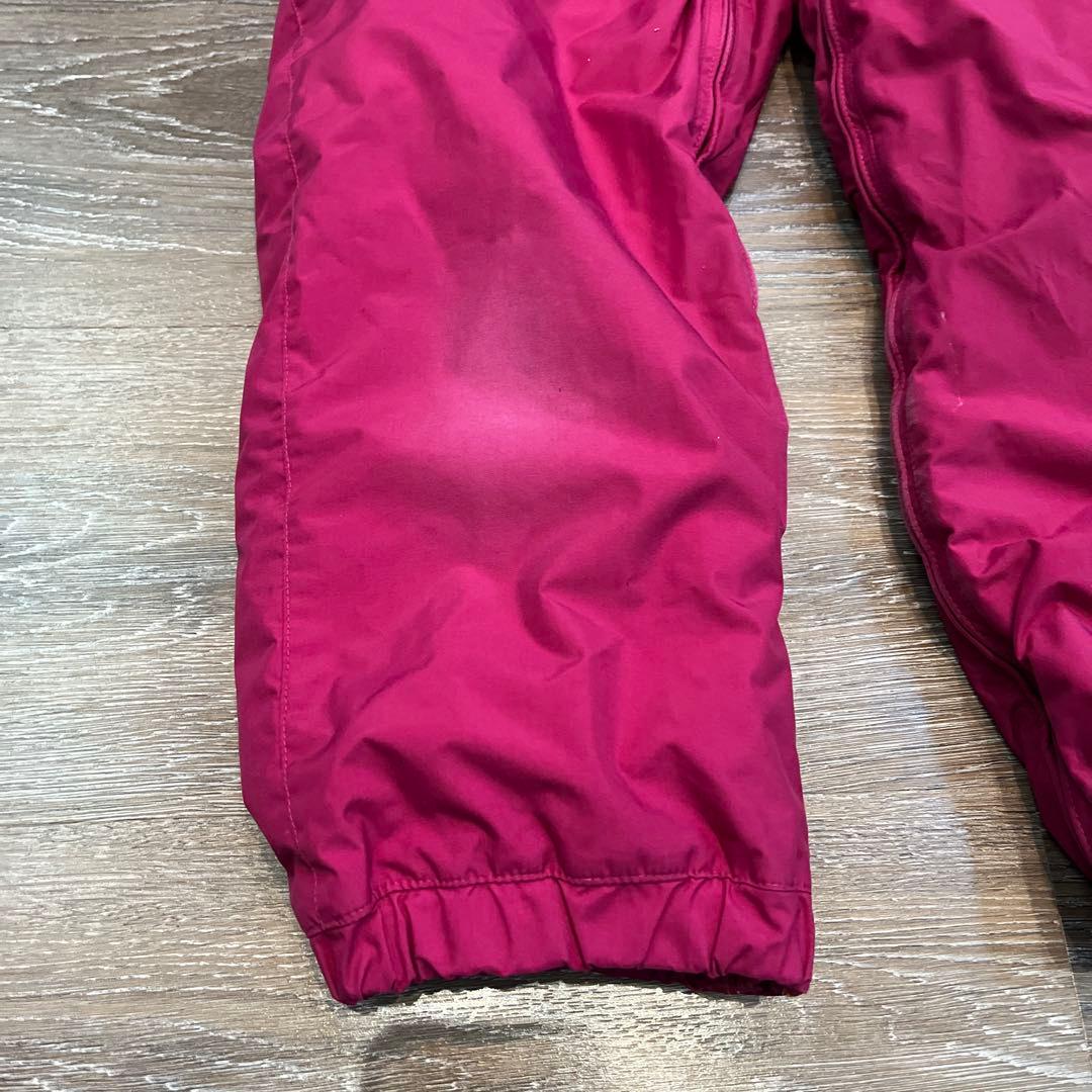 mont-bellモンベル　１２０　女の子　スノーウェア　つなぎ