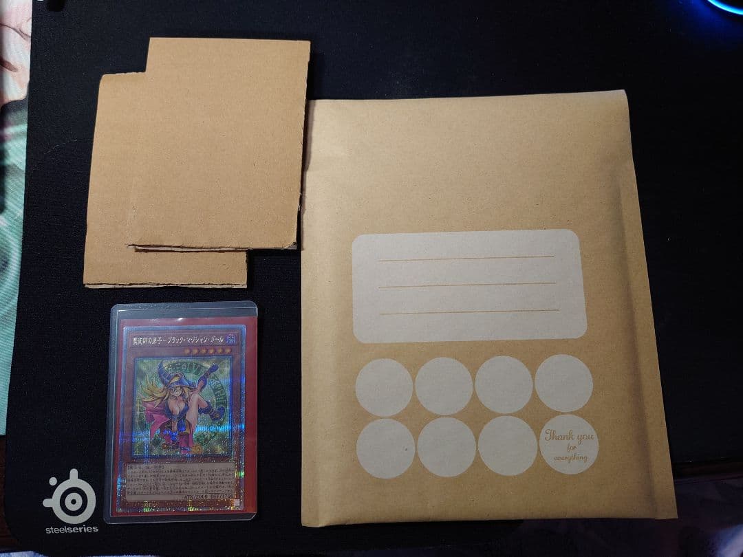 遊戯王　魔術師の弟子ブラックマジシャンガール25th シークレット クオシク