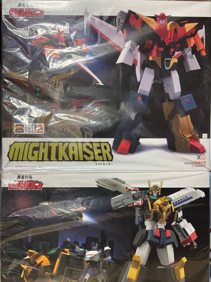 新品未開封　the合体　マイトガイン　マイトカイザー