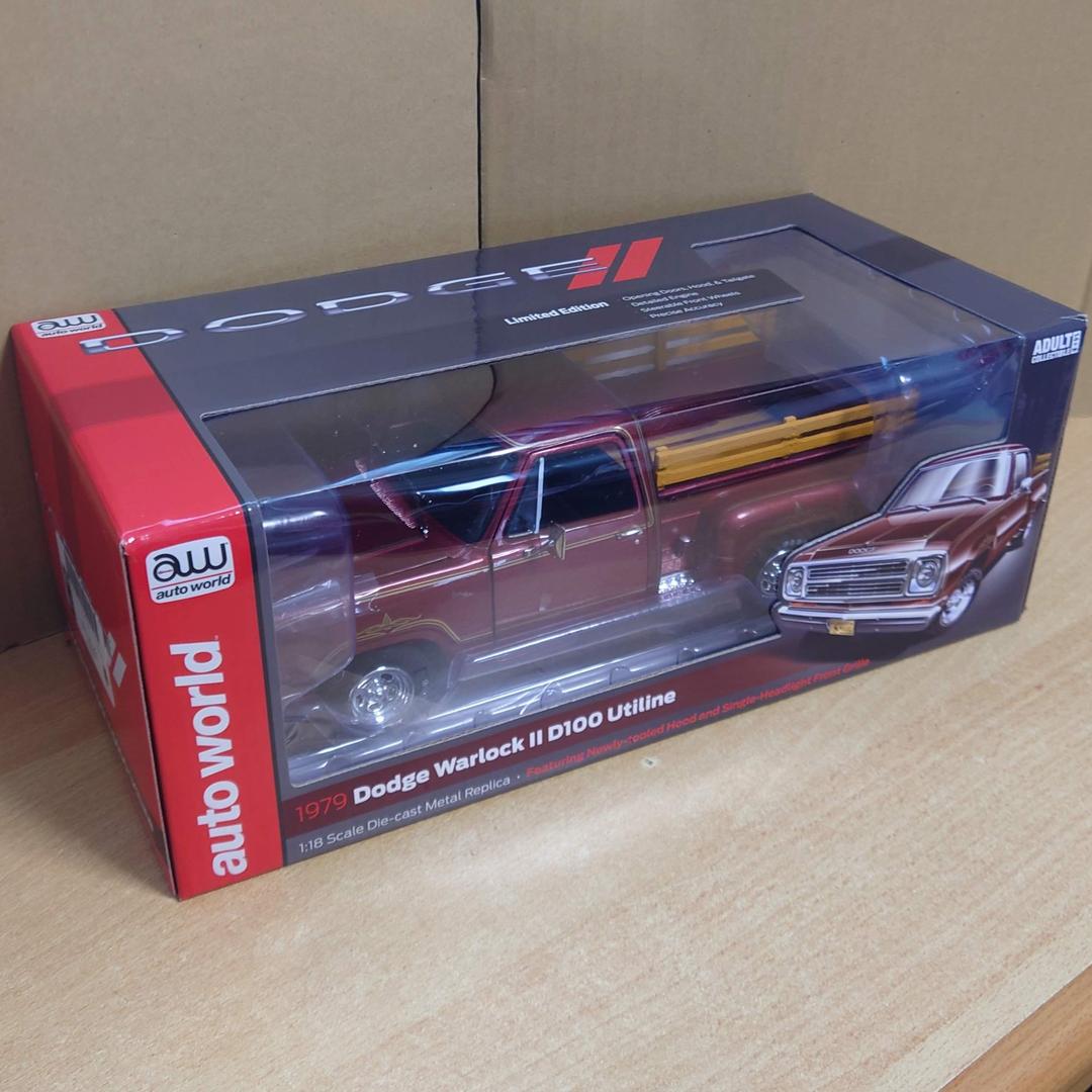1/18 ダッジD100 ステップサイド ウォーロック II 1979