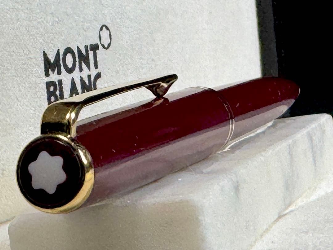 【極美品】モンブラン絶版モデル「CLASSIC」ボールペン　ボルドー