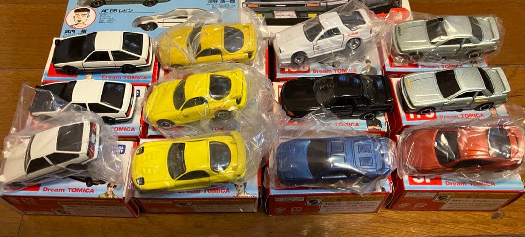 絶版　コミックトミカ　ドリームトミカ　頭文字D　18台 まとめ売り