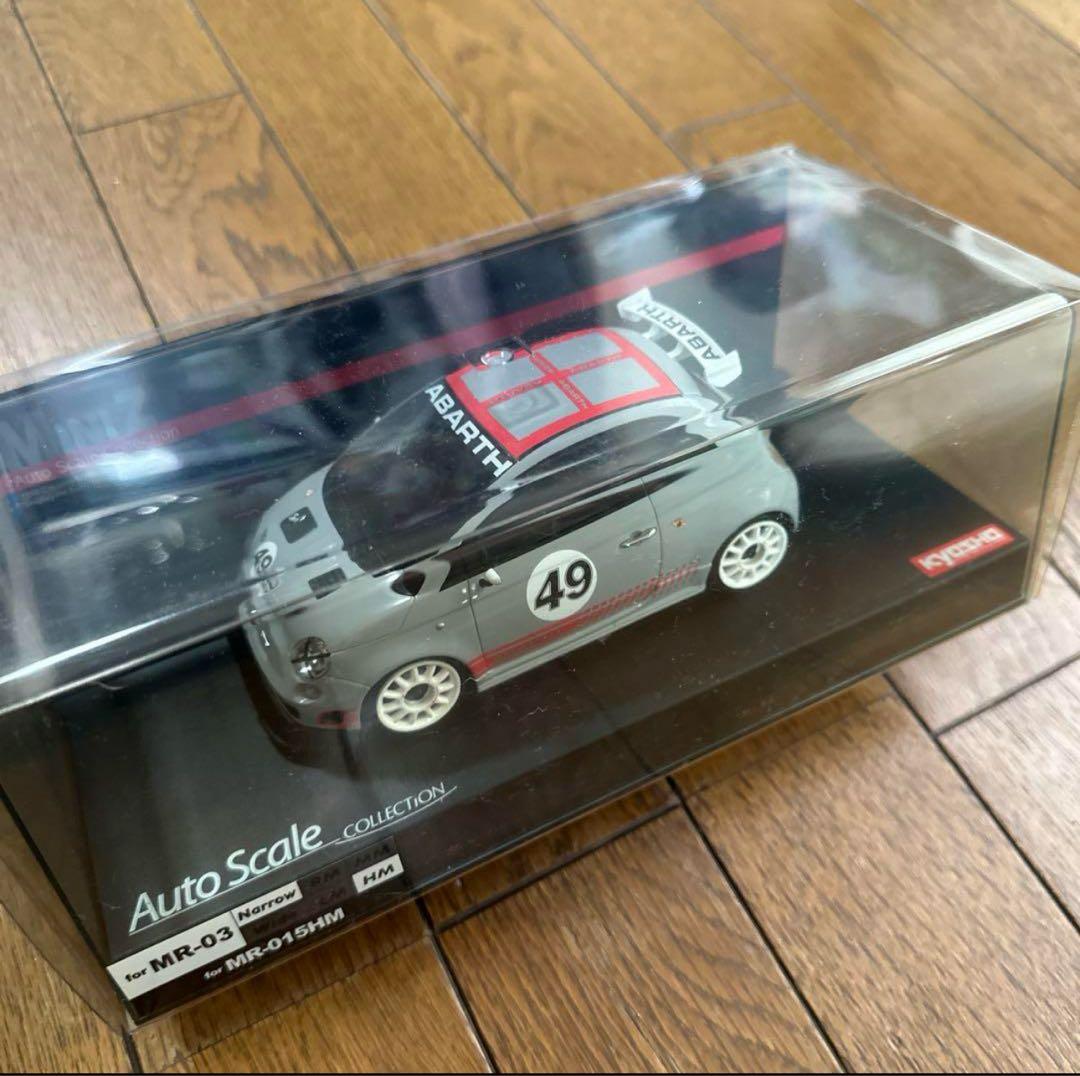 京商ミニッツ　アバルト 500アセットコルセ　Gray （グレー）