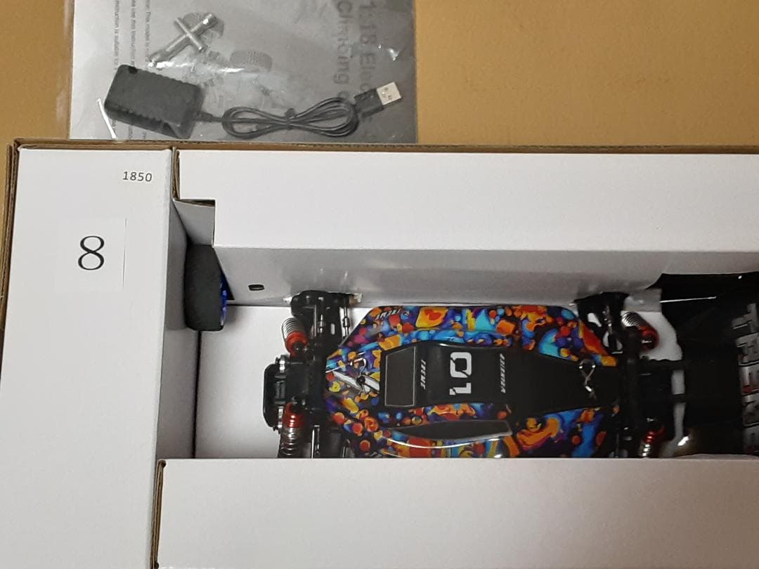 【ジャンク新品】WLtoys 184016 4WD ブラシレスモーター ➇