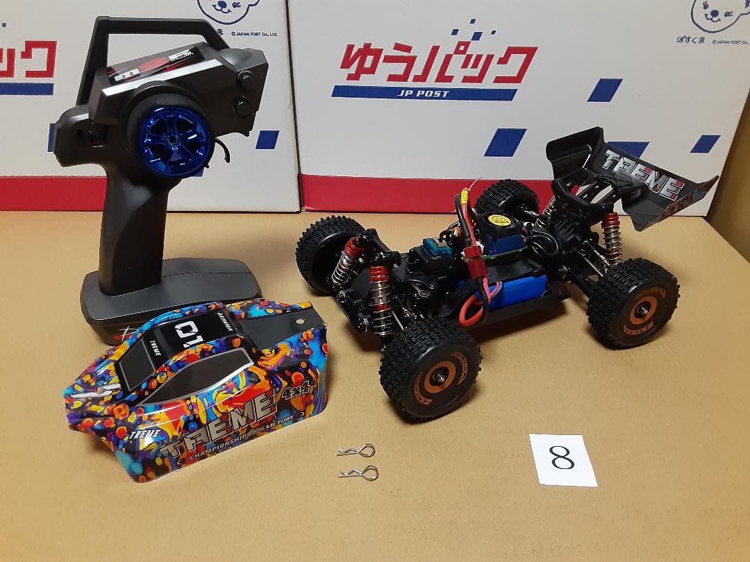 【ジャンク新品】WLtoys 184016 4WD ブラシレスモーター ➇