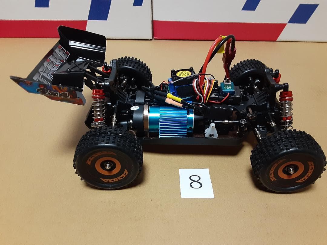 【ジャンク新品】WLtoys 184016 4WD ブラシレスモーター ➇