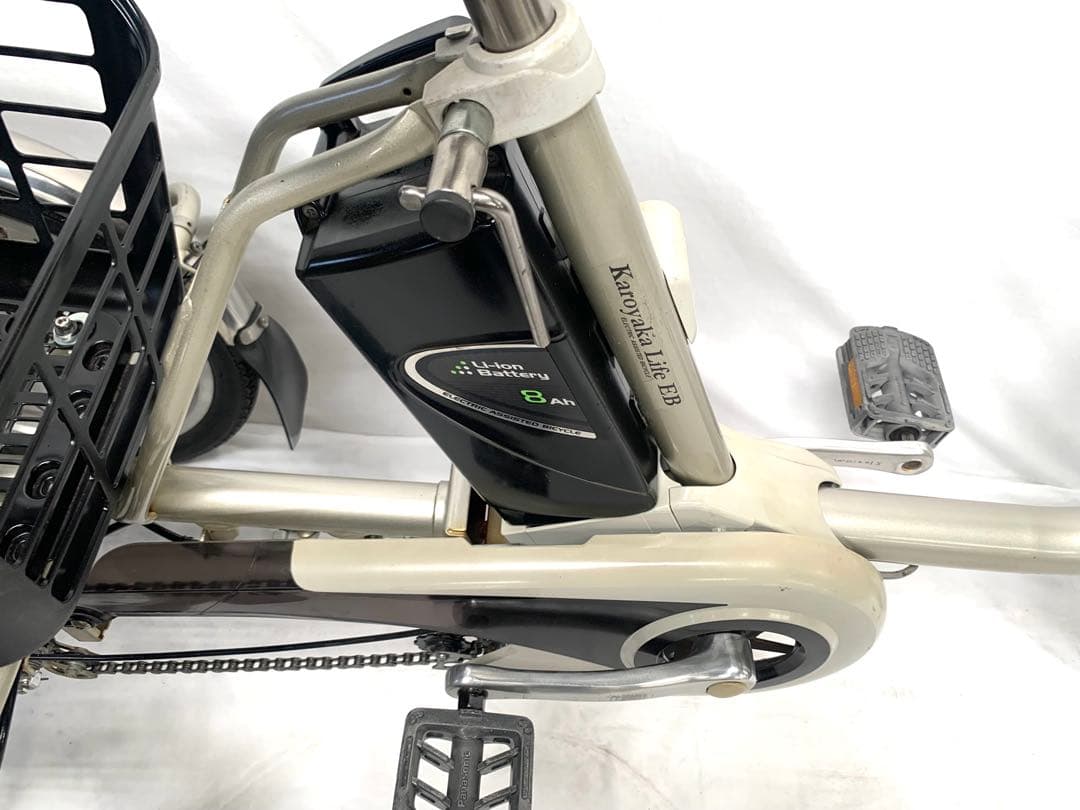 【即乘】送料無料 Panasonic 電動アシスト三輪自転車8Ah 長押し3点灯