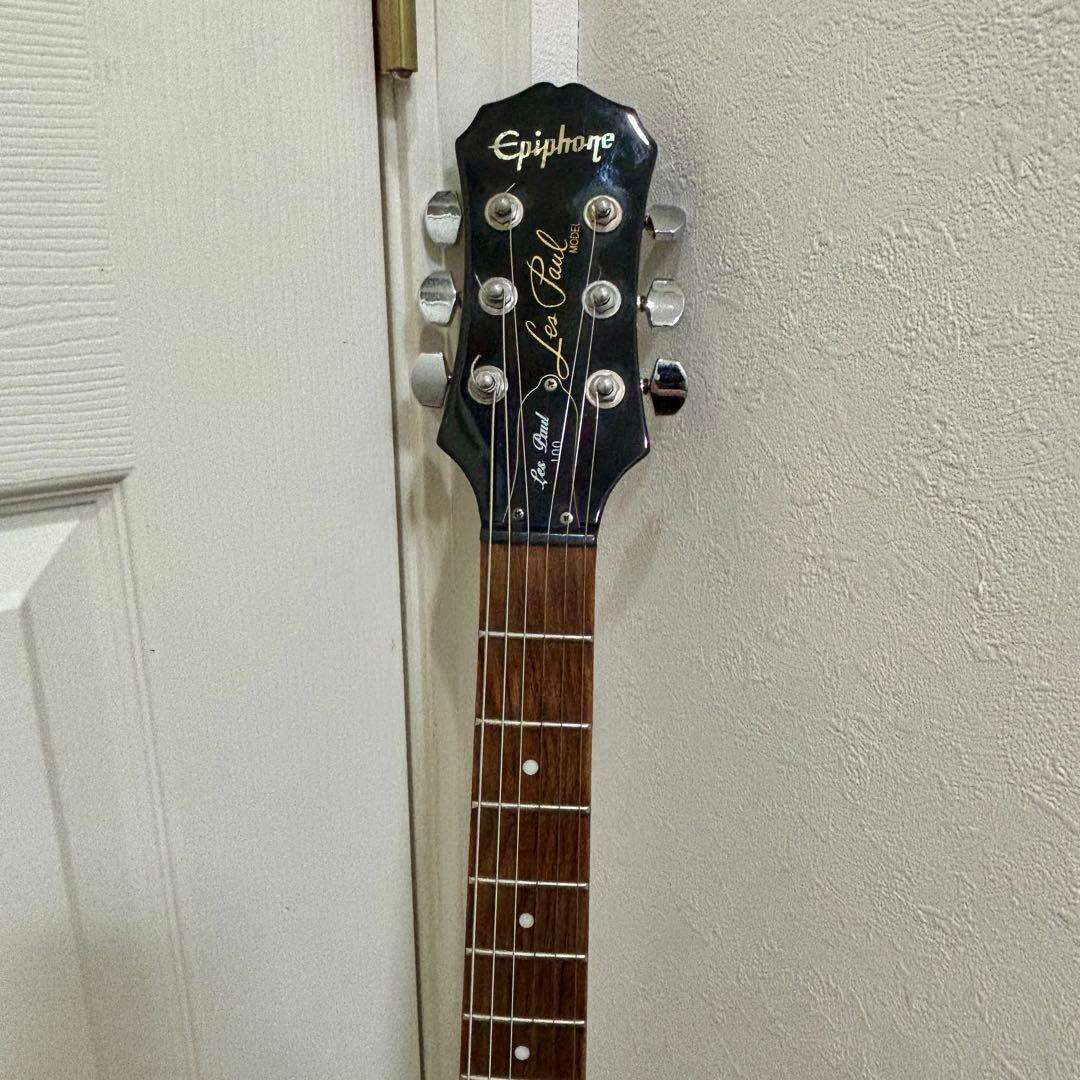 Epiphone エピフォン レスポール100 黒　送料無料