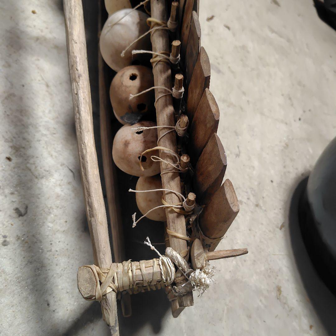 西アフリカ産　バラフォン　ジャンク品