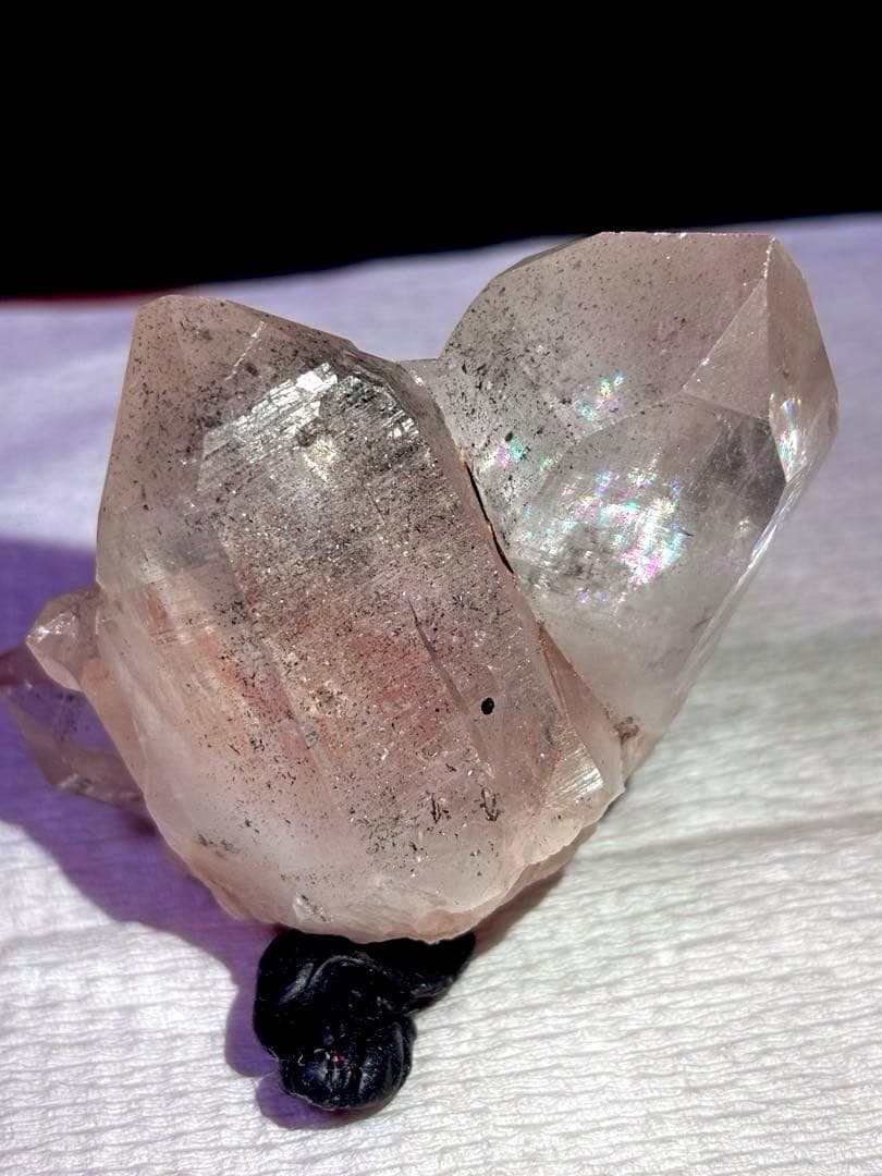 【超希少】天然ヒマラヤ水晶クラスター マニカラン産 シャーマンダウ ファントム