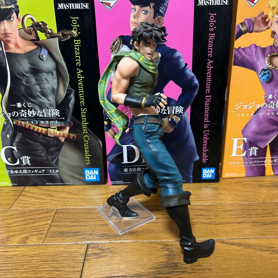 ジョジョの奇妙な冒険　一番くじ　JOJO'S ASSEMBLE フィギュア　５種