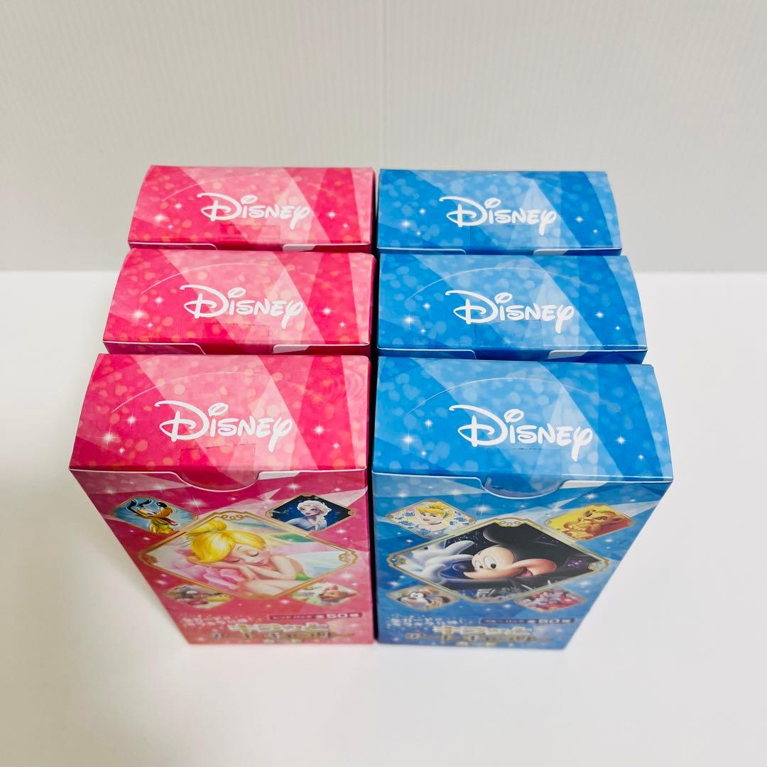 ディズニー　キラッとアートギャラリー　レッドパック+ブルーパック　6BOX