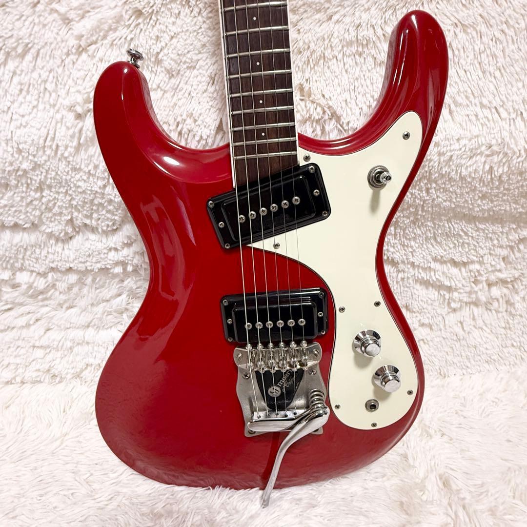 【希少カラー】国産　Mosrite Super Excellent’65 黒雲