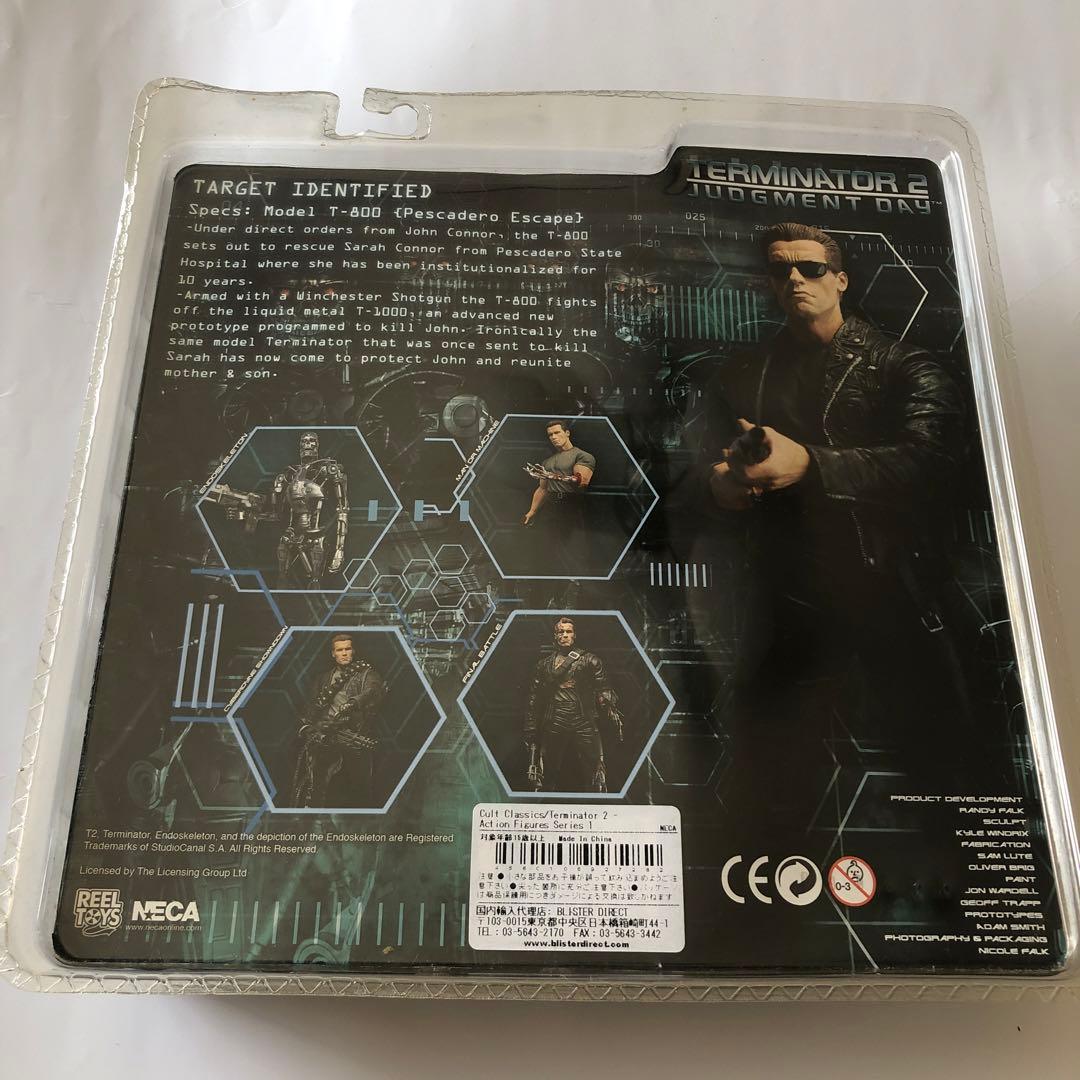 【新品】NECA ターミネーター2　T800／T1000フィギュア　2セット