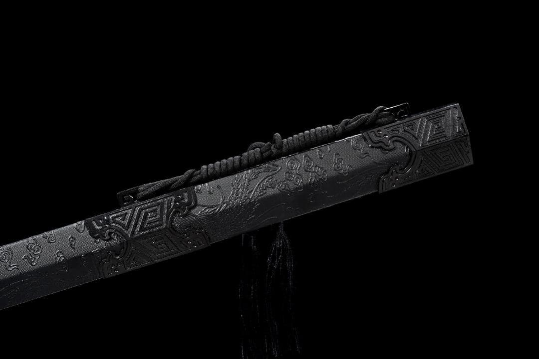 中華武術 刃长73 cm 漢剣・模造刀・模擬刀 練習 武具 【品名】：『龍淵剣』