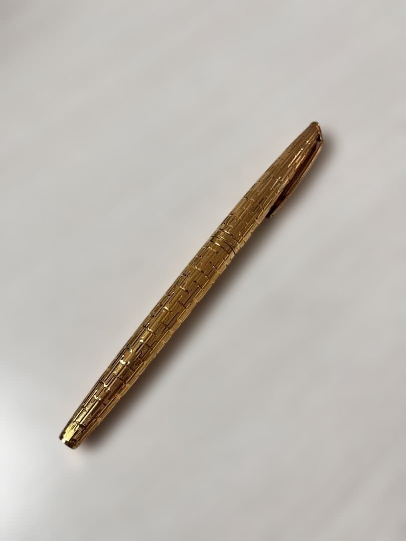 レア WATERMAN 万年筆 CF-44CR ゴールドプレート