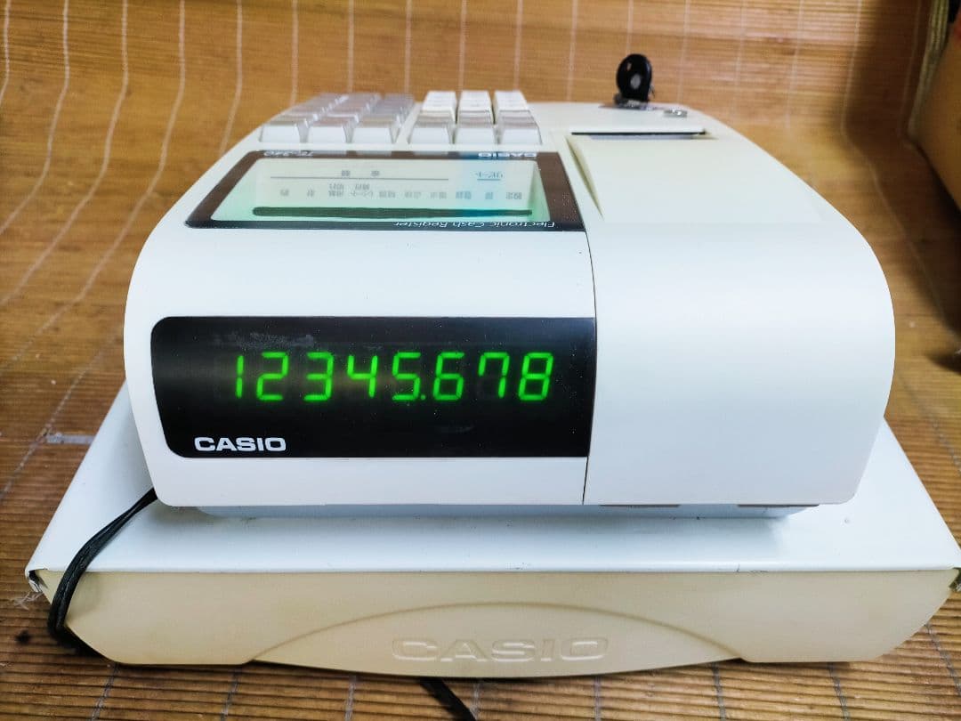 カシオレジスター　TE-340/NL300　フル設定無料　000188