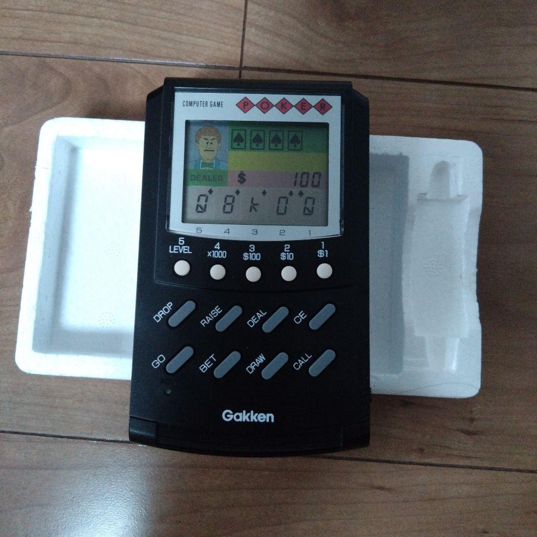 学研 ブラックジャック ポーカー レトロ ゲーム 2個セット LSI
