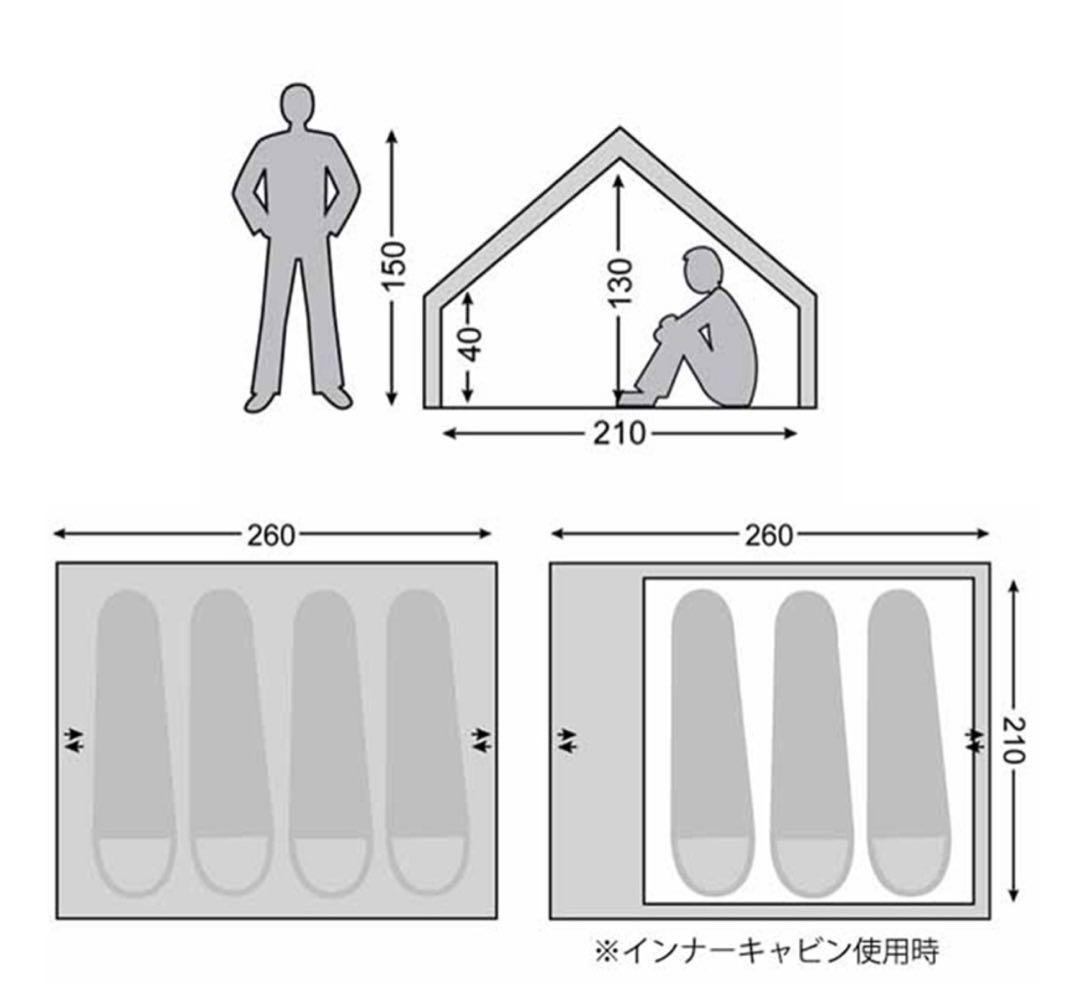 ノルディスク Nordisk アウトドア 【国内正規品】ユドゥン5.5 定員4名