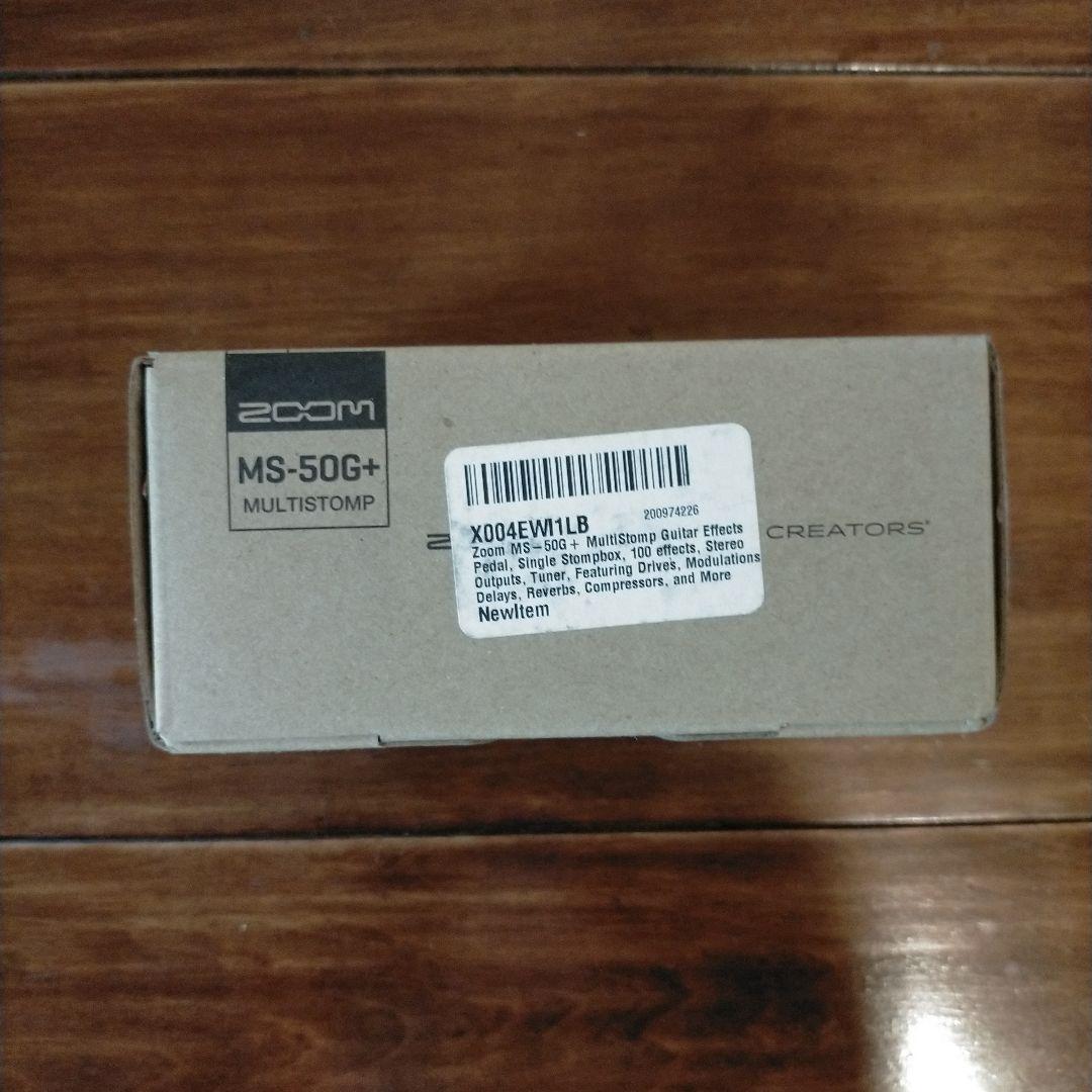 【未開封・未使用】ZOOM / MS-50G+ マルチストンプペダル