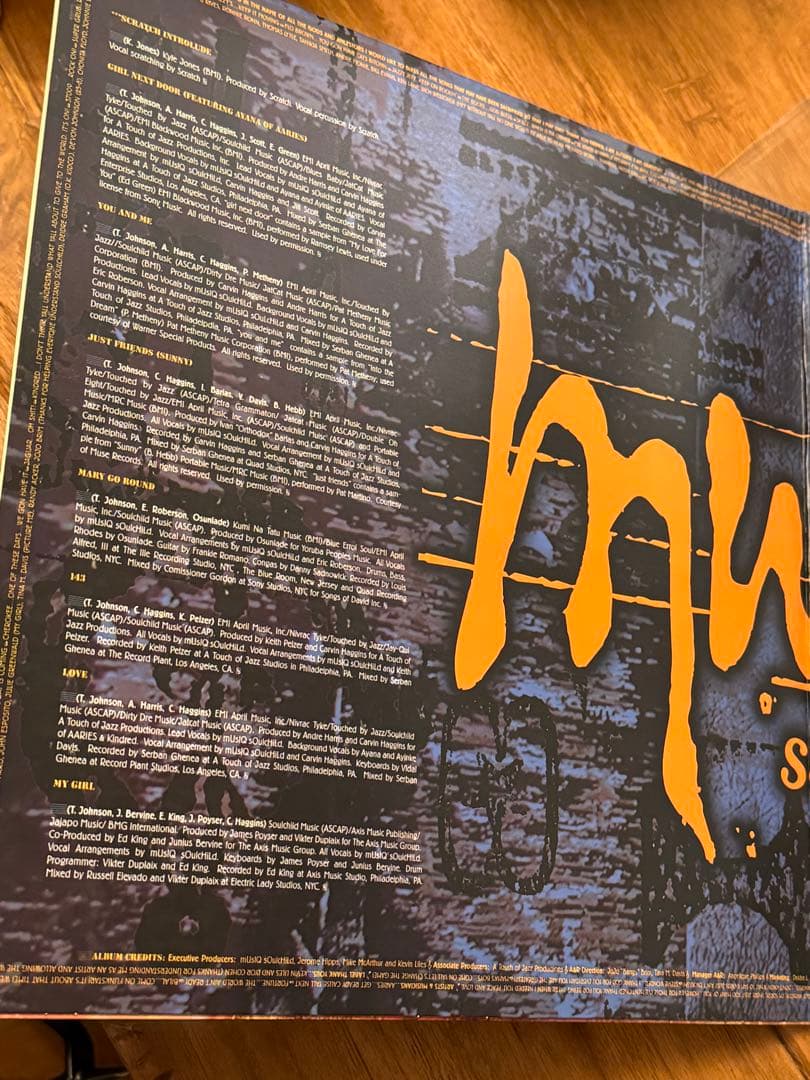 美品Musiq Soulchild Aijuswanaseing 2LPレコード