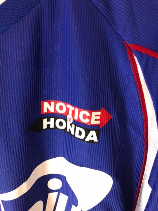 非売品MIZUNO NOTICEofHONDA「18」本田圭佑長袖Lユニフォーム