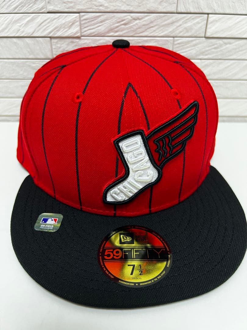 レア日本未発売 ニューエラ シカゴホワイトソックス シティコネクト7 1/2