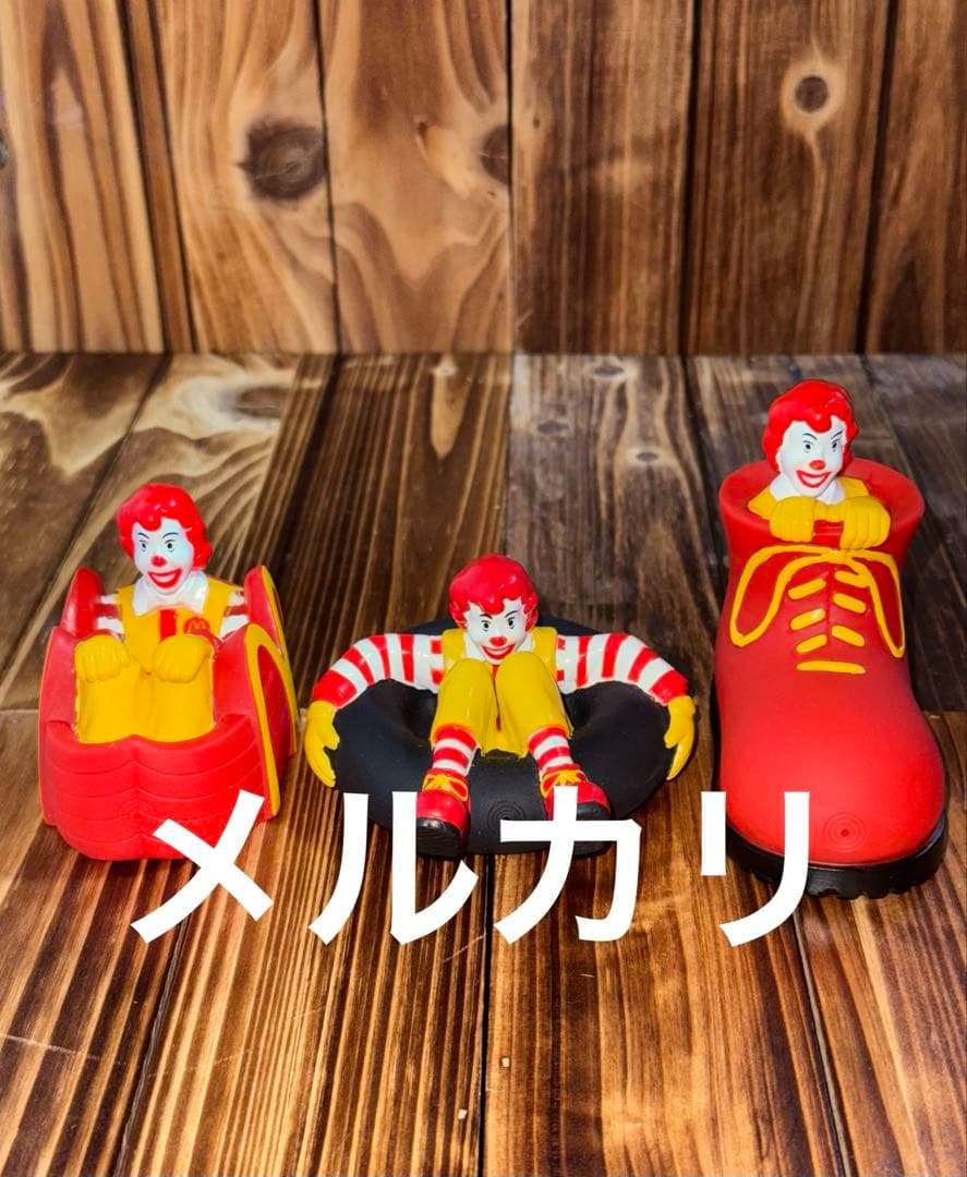 アメトイ マクドナルド ミールトイ ロナルド フィギュア ソフビ フルコンプ