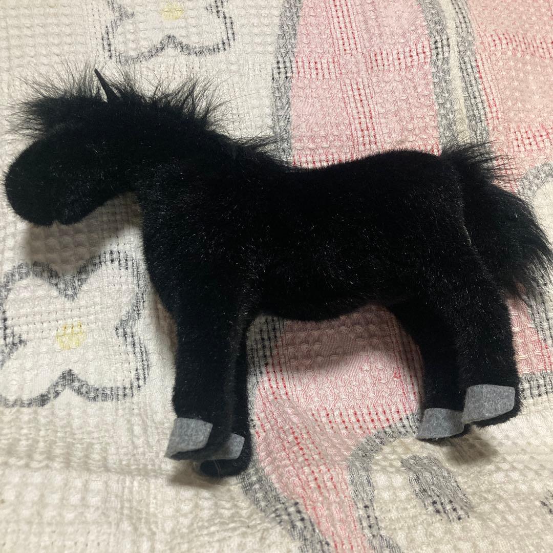 やまね工房　ウマ　ぬいぐるみ　中古品　落合けいこ　レア
