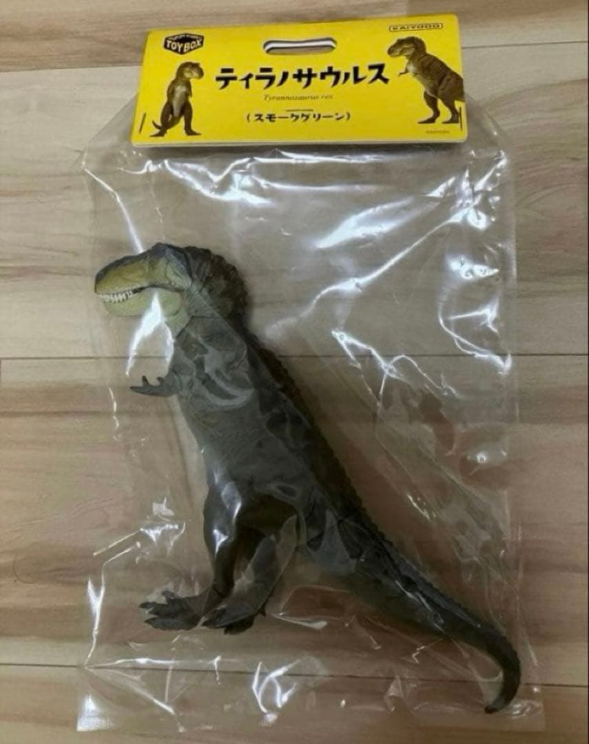 海洋堂 ソフビトイボックス ティラノサウルス 恐竜 フィギュア 2体セット