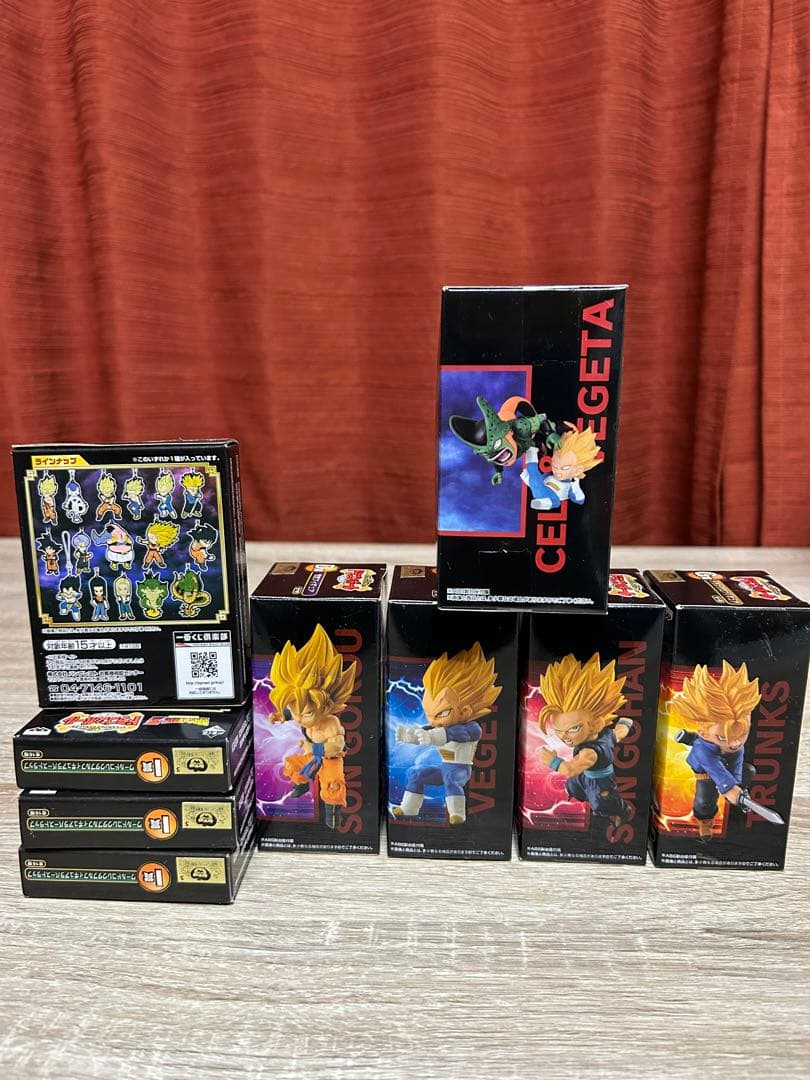 ドラゴンボール　一番くじ　ワールドコレクタブルフィギュア　〜Z編〜　セット