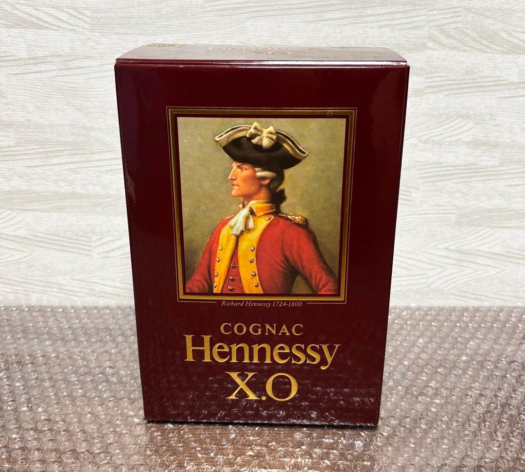 Hennessy XO コニャック 40% 1L 金キャップ　箱付き