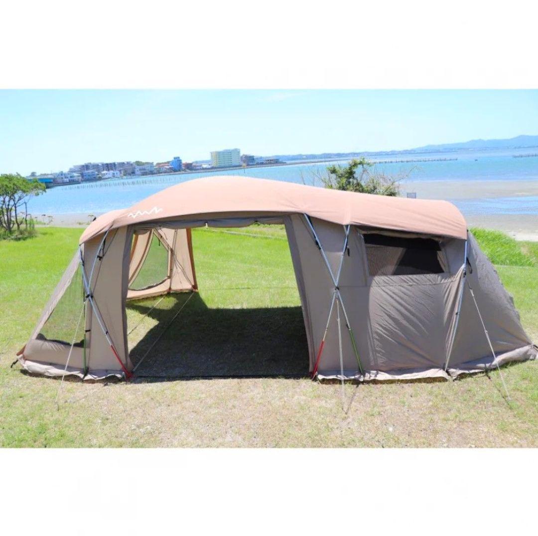 アルペンAOD3テント タープ（タープ未使用）、グランドシートインナーマット付②