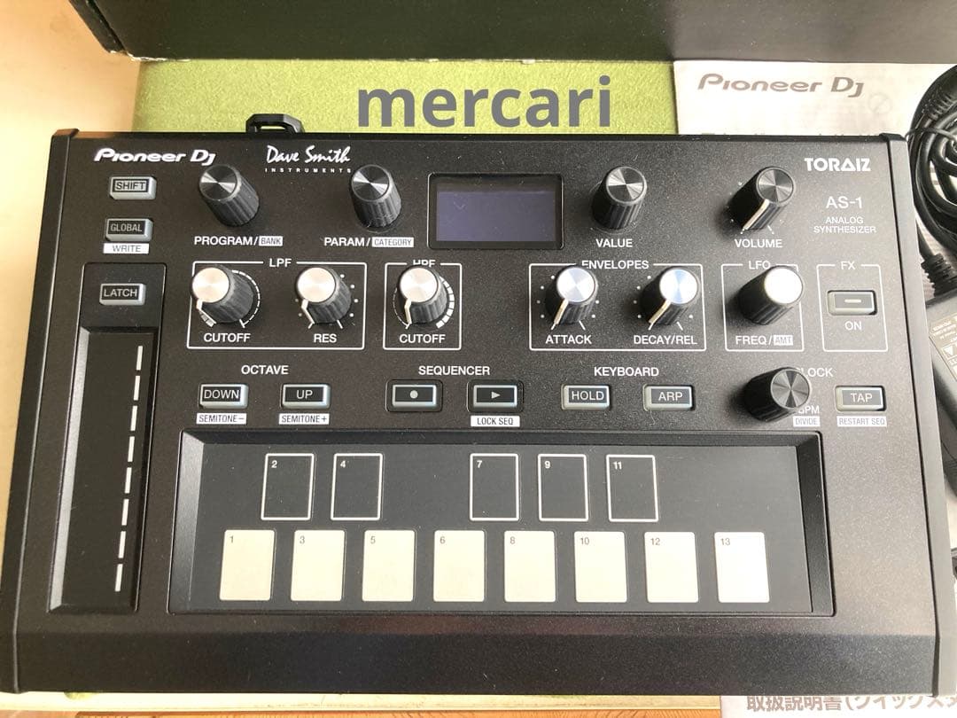 Pioneer DJ TORAIZ AS-1 高音質アナログシンセサイザー 美品